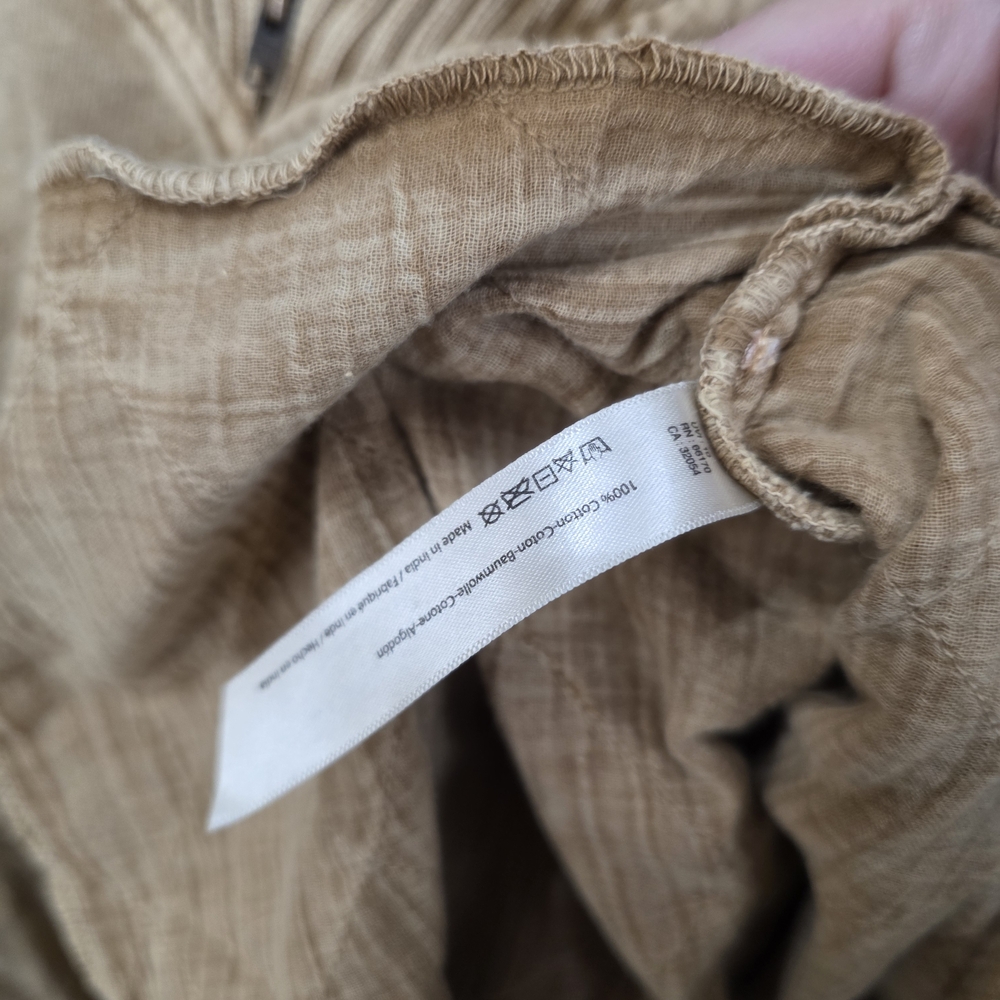 Free People Beige Quilted Pullover - Picture 4 of 4